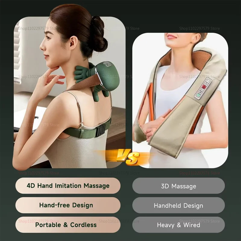 AuraRelief-4d Bionic cervical Massager